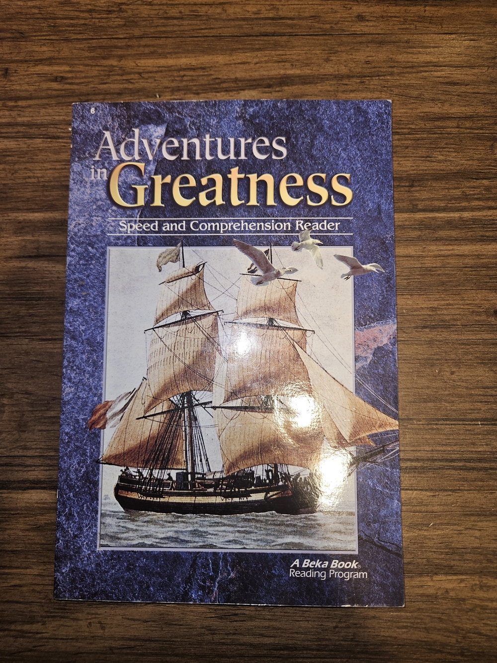 Adventures in Greatness Kids Reading Book - Blue and Brown